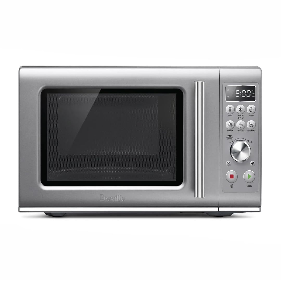 40834975-5CB1-9762-72A3-0015EA6F0E72 Breville BMO650SIL1BUC1 Compact Countertop Microwave - Image 1